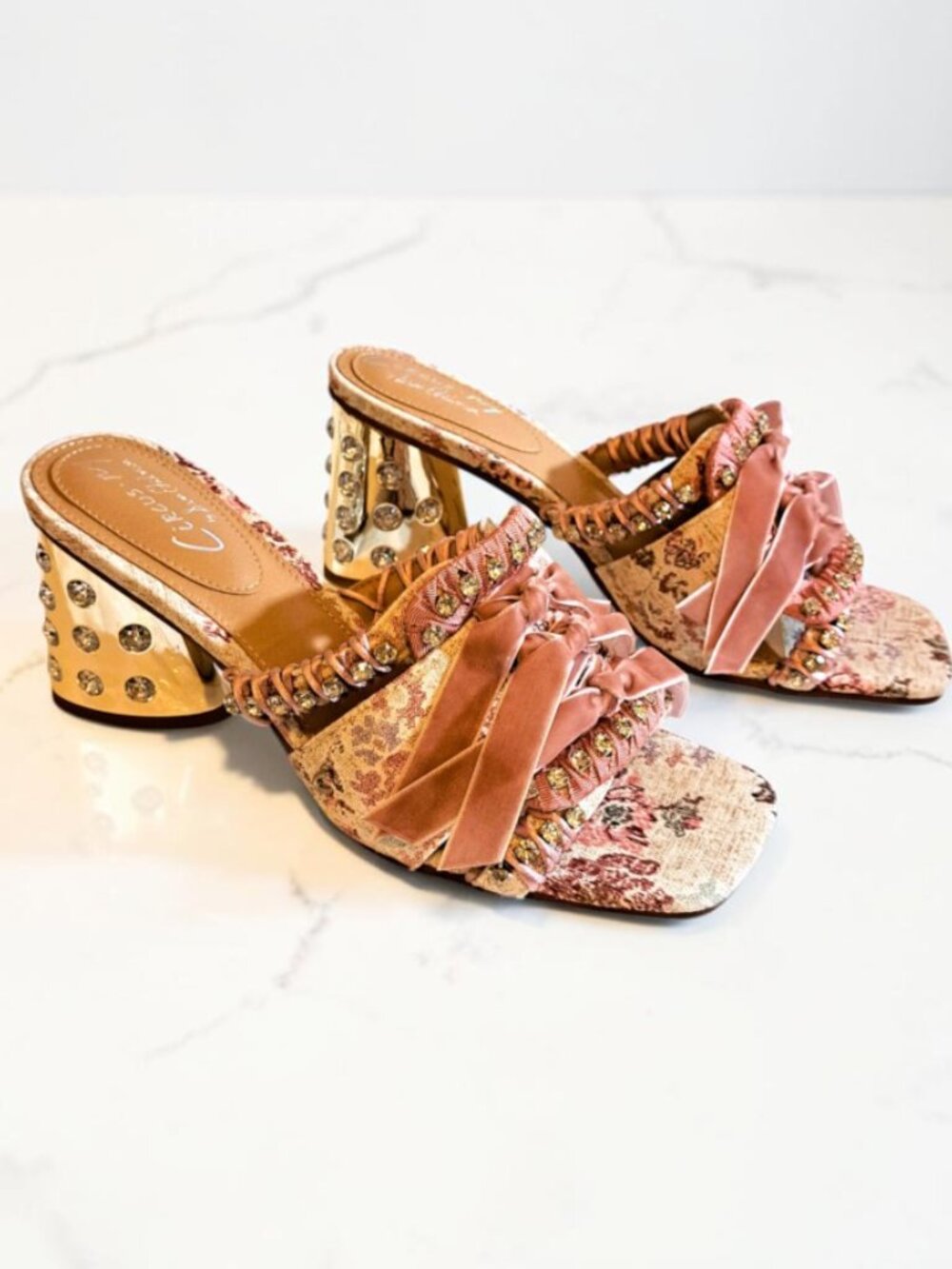 Circus NY by Sam Edelman Size 11 M Pink Vera Slide Sandals NWOTB (See Disc)